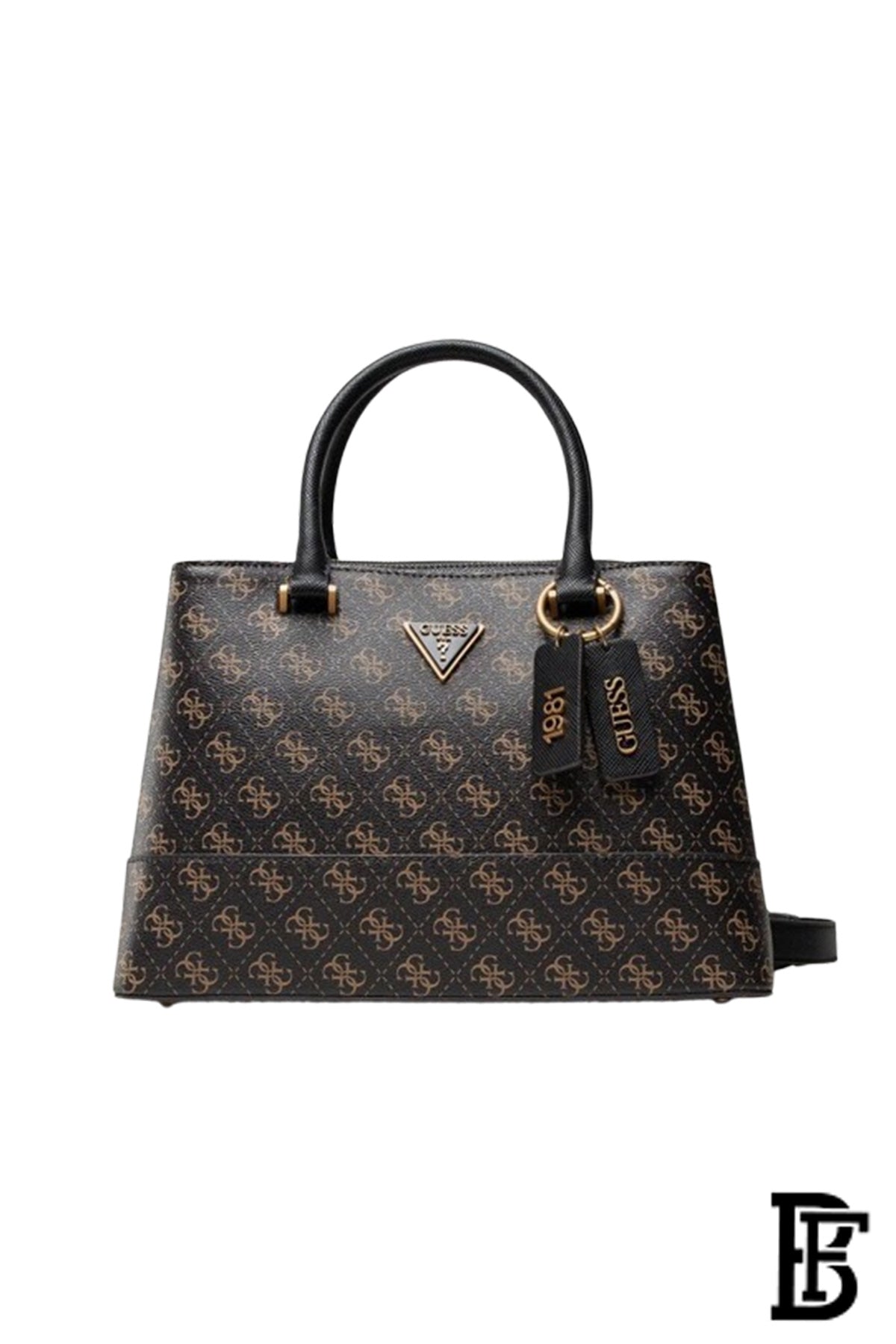 BORSETTA GUESS HWQB83 77060 BROWN LOGO (Copy) image 0