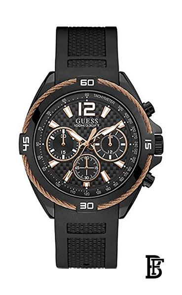 GUESSMen's Silicone Chronograph Watch W1168G3 image 2
