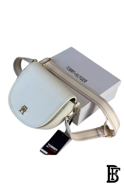 Tommy Hilfiger Women's Th City Summer Saddle Bag Crossovers\BAGD019 image 1
