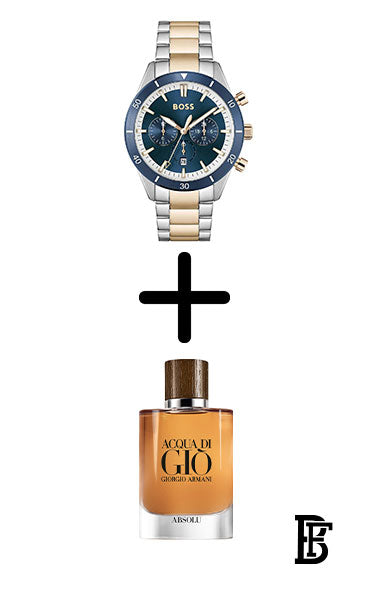 Hugo Boss Watch For Men  1513937 + Gift perfume Tester 30 ml image 1