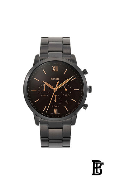 FOSSIL Fs5525 Men's Neutra Chronograph Watch + Gift perfume tester 30 ml image 2