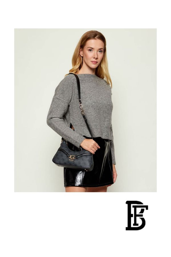 Guess Black Women Shoulder Bag Hwsg7993730 – Elegant Everyday Shoulder Bag image 9