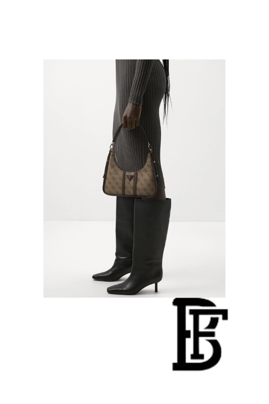 Guess Light Brown Women Shoulder Bag Hwsg9000180 Lgw  – Elegant Everyday Shoulder Bag image 1