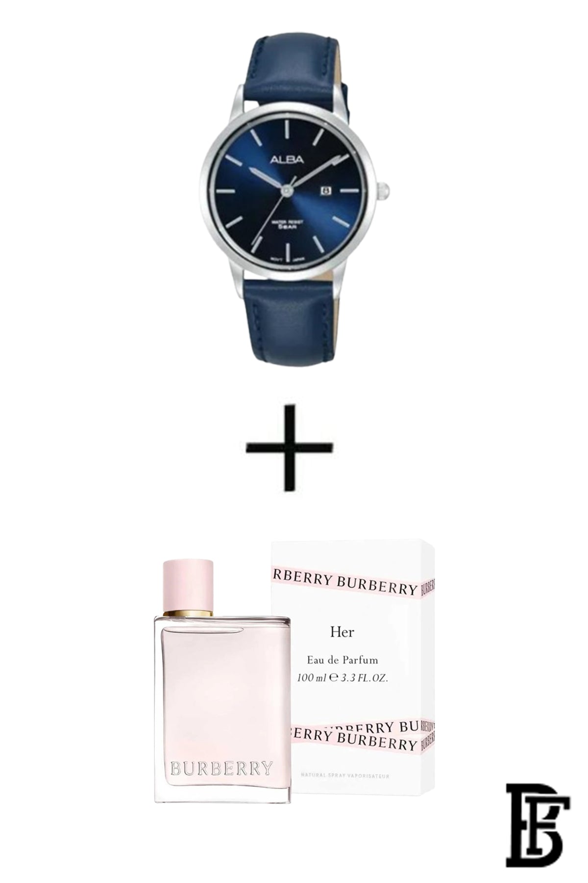 ALBA  ladies's Fashion hand Watch leather strap AH7BV5X + Gift BURBERRY Her Eau De Parfum 100ml image 0