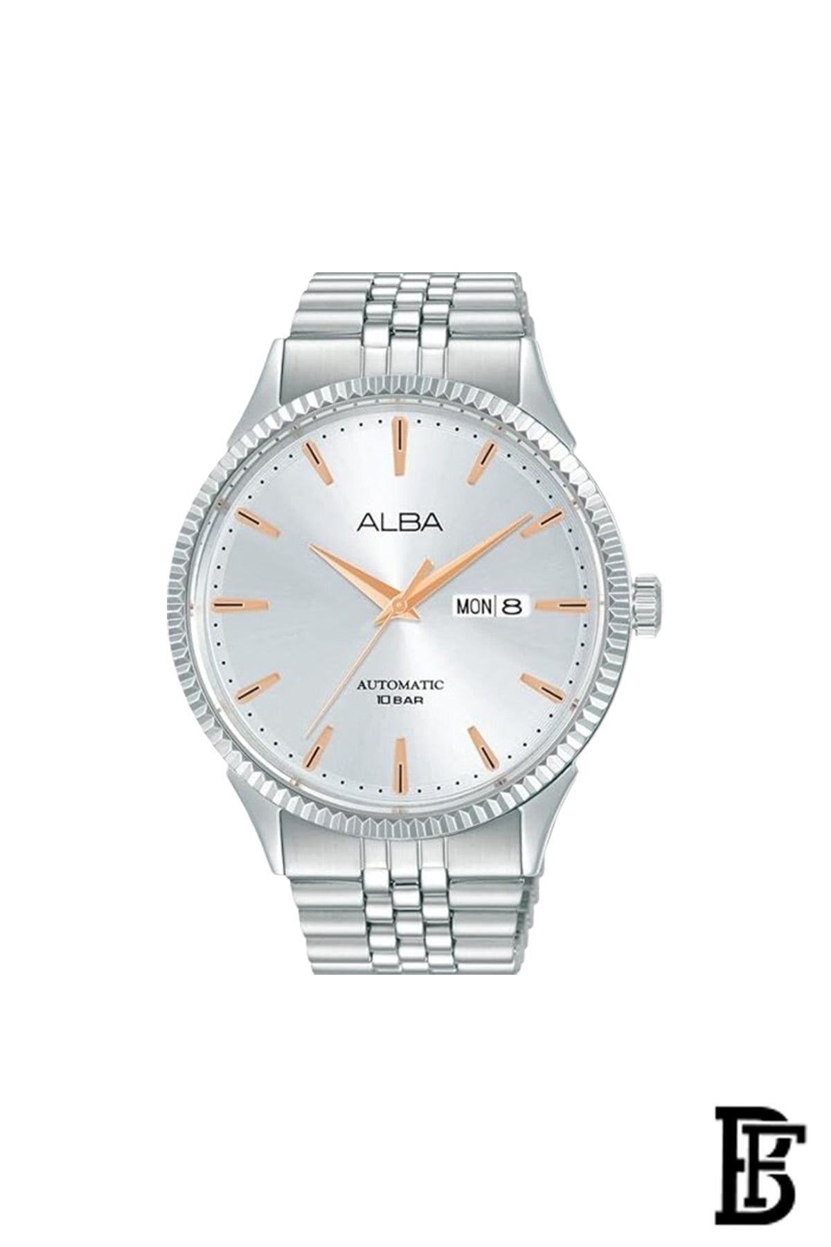 ALBA MEN'S PRESTIGE Stainless steel Silver white dial AL4241X image 1