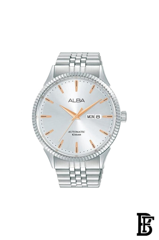 ALBA MEN'S PRESTIGE Stainless steel Silver white dial AL4241X image 1