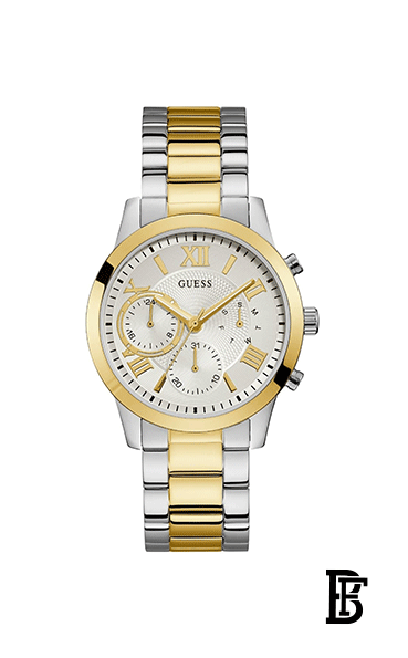 GUESS Womens Quartz Watch, Analog Display and Stainless Steel Strap W1070L8 image 1