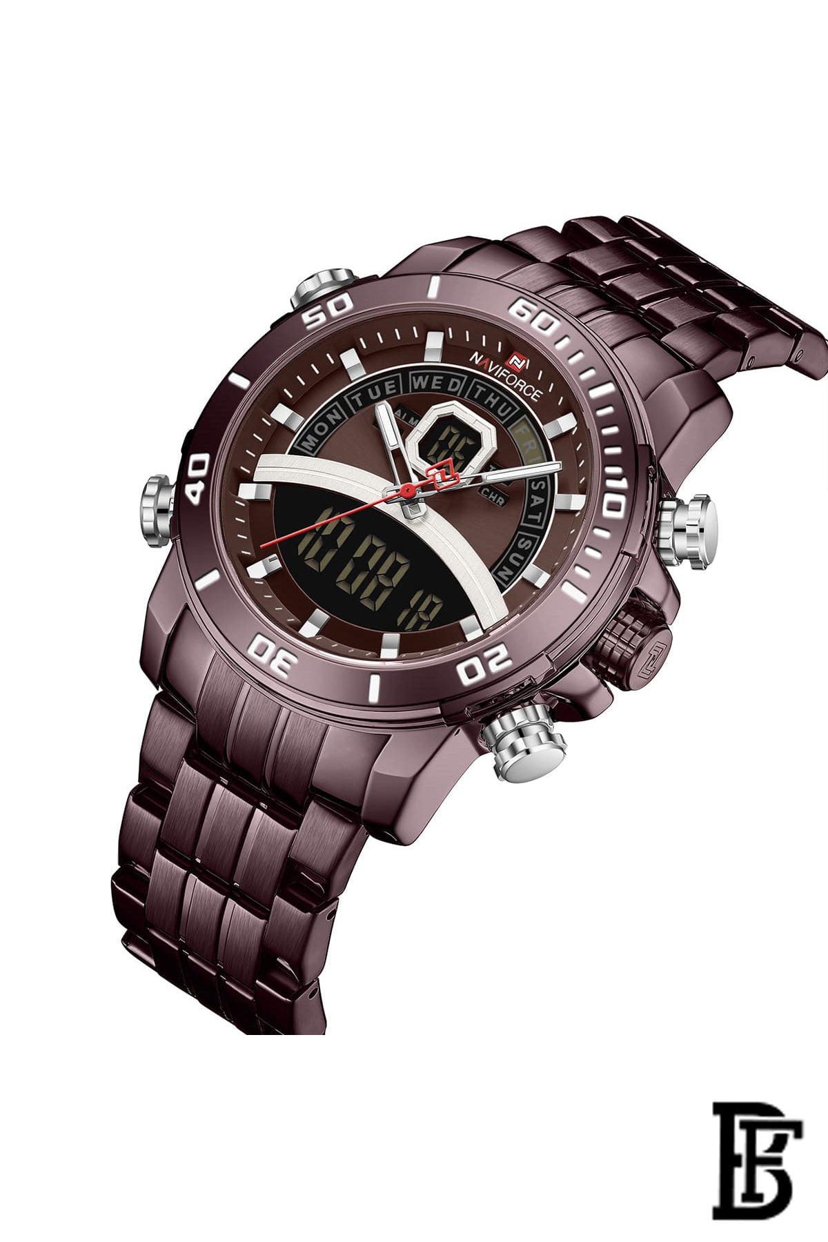 NAVIFORCE NF9181S CECE    MEN'S Stainless Steel Analog Wrist Watch image 2