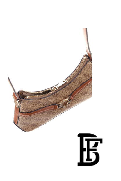 Guess Light Brown Women Shoulder Bag Hwsg7993730 Ltl – Elegant Everyday Crossbody Bag image 5