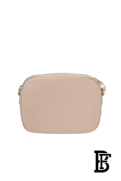 Tommy Hilfiger Solid Beige Nylon Sling Bag with Adjustable Strap image 2