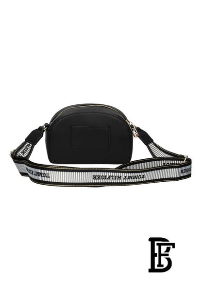 Tommy Hilfiger Black Leather Women Handbag Aw0Aw16679 – Elegant Everyday Shoulder Bag image 7