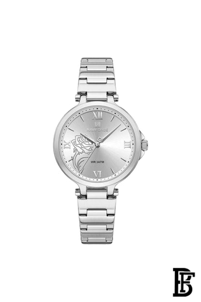 Naviforce NF5060 S/W      Women's Analog Stainless Steel Watch image 0