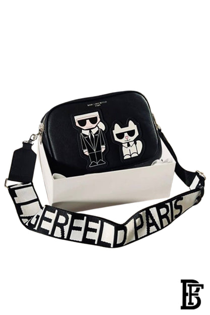 Karl Lagerfeld Maybelle Round Head Duo Camera Crossbody BAG0089   image 2