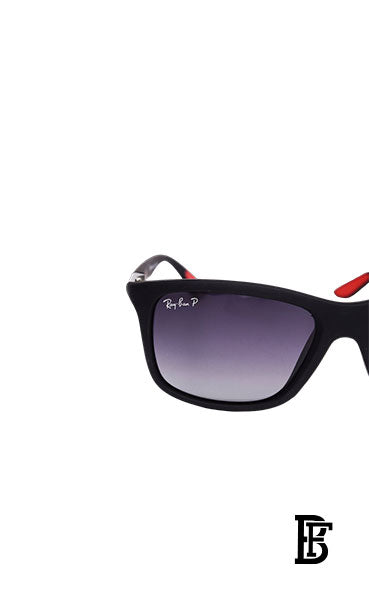 Generic rectangular sunglasses inspired by Rayban sn056 image 2