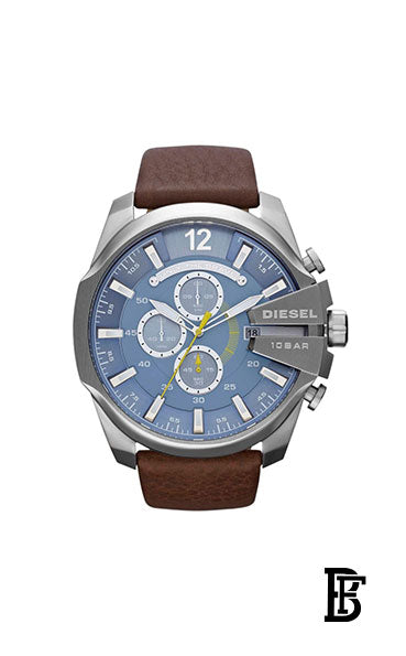 DIESEL Men's Mega Chief Water Resistant Chronograph Watch Dz4281 image 0