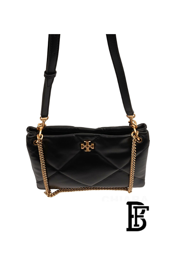 Tory Burch Black Leather Women Handbag 155235 001  – Elegant Everyday Shoulder Bag image 8