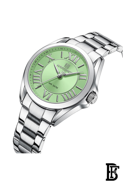 Naviforce NF5037 SGN   Women's Analog Stainless Steel Watch image 2