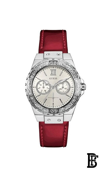 GUESS W0775L11 Women's Leather Quartz  Analog Wrist Watch image 0