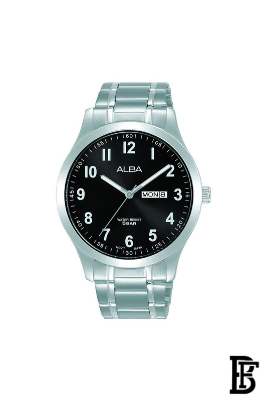 Alba AJ6165X Men's Stainless steel Quartz Analog Wrist Watch      Warranty from Elaraby Group image 0
