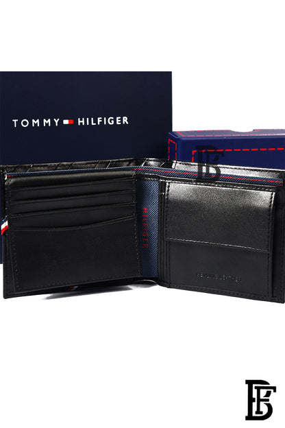 Tommy Hilfiger Bradyn Mens Passcase Wallet Black image 3