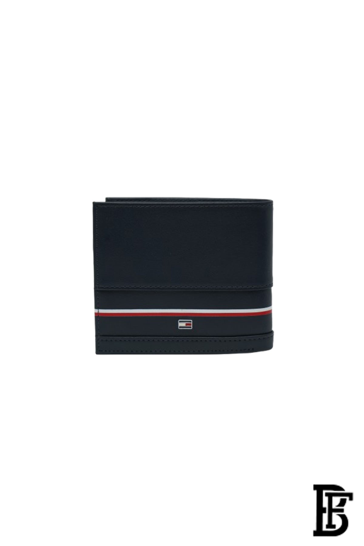 Tommy Hilfiger  Wallet is a one to face solid style covered in light/BLUE leather image 3