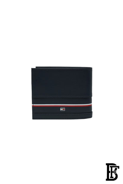 Tommy Hilfiger  Wallet is a one to face solid style covered in light/BLUE leather image 3