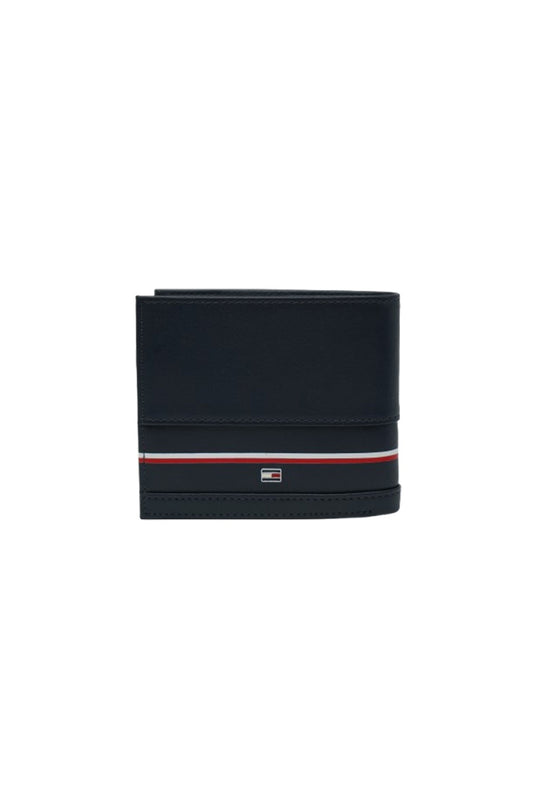 Tommy Hilfiger  Wallet is a one to face solid style covered in light/BLUE leather image 3