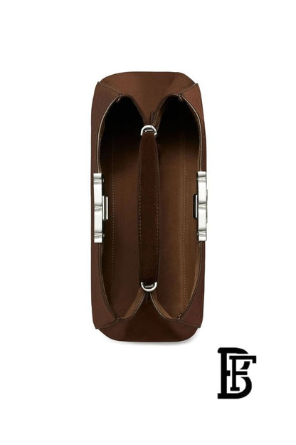 Tory Burch brown Leather Women Handbag 171502 202  – Elegant Everyday Shoulder Bag image 6