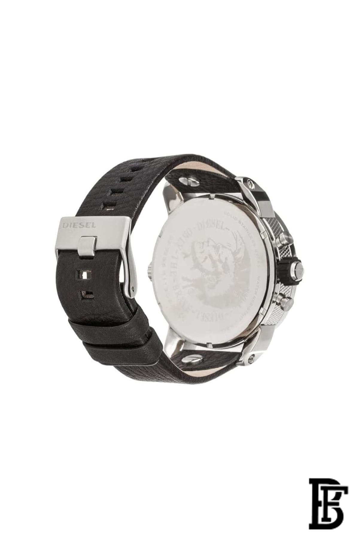 DIESEL Men's Little Daddy Chronograph Leather Watch DZ7256 image 3