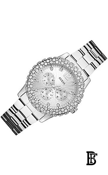 GUESSWomen's Silver Watch W1097L1 image 2