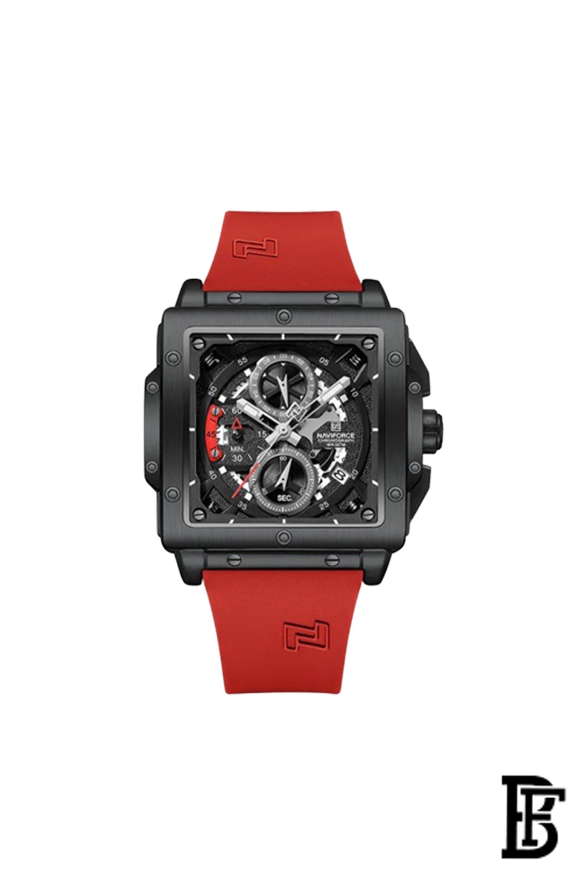 NAVIFORCE NF8064 B/B/R    Men's Watch image 1