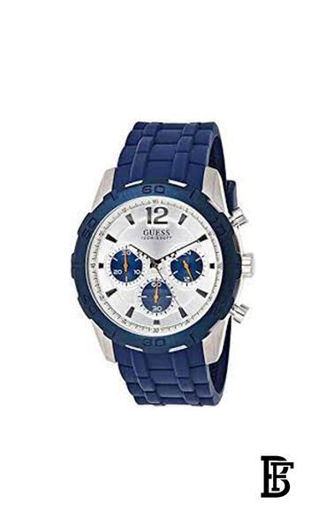 GUESSMen's Chronograph Rubber Wrist Watch W0864G6 image 2