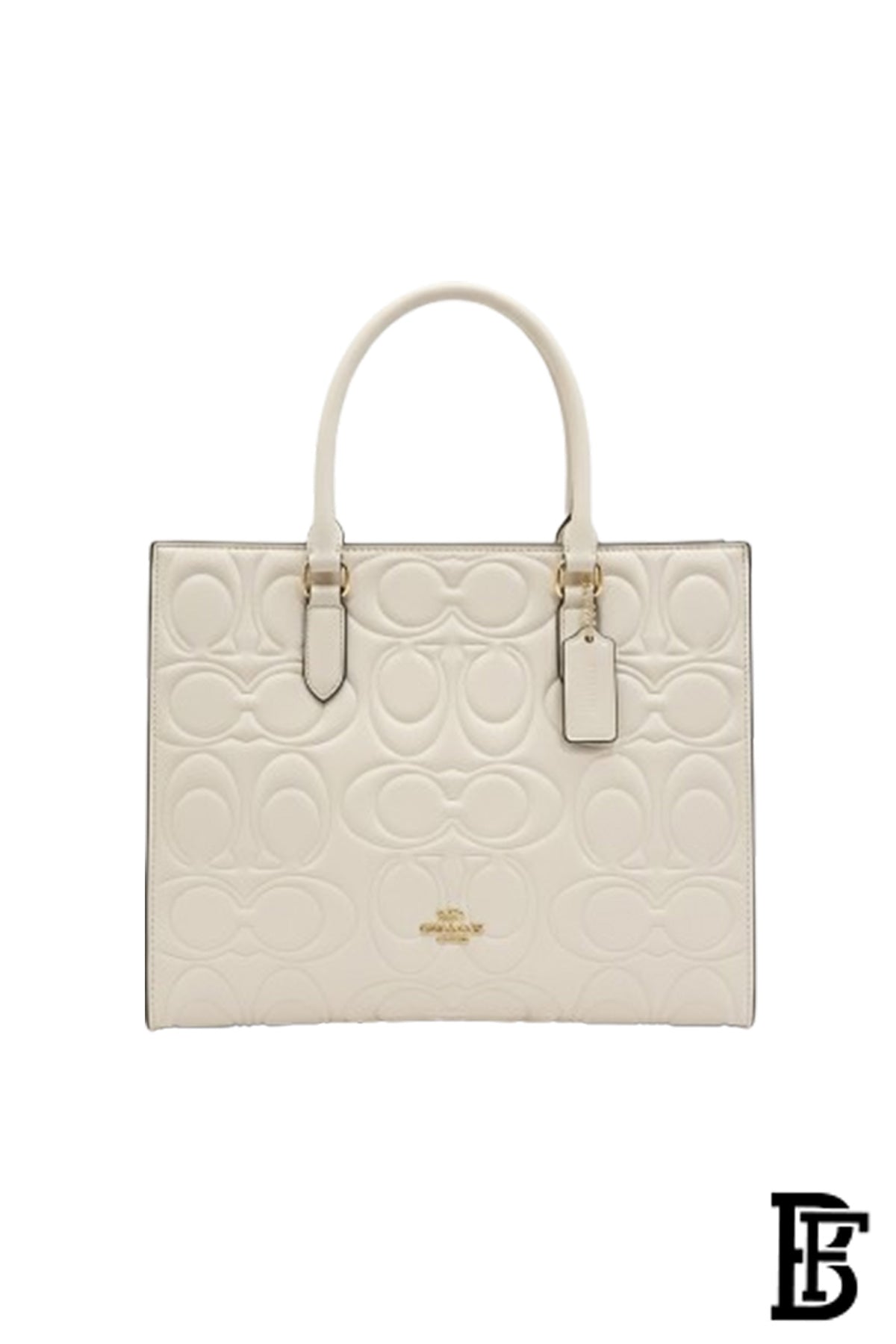 Coach Maggie tote bag in beige image 2