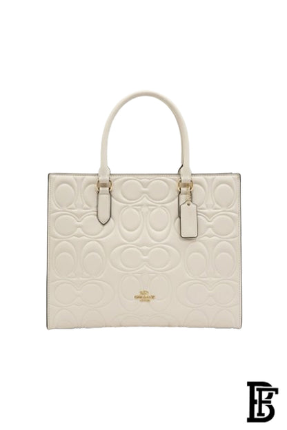 Coach Maggie tote bag in beige image 2