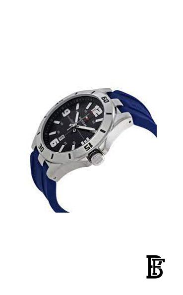 TOMMY HILFIGERMen's Drew Dial Silicone Band Watch 1791062 image 2