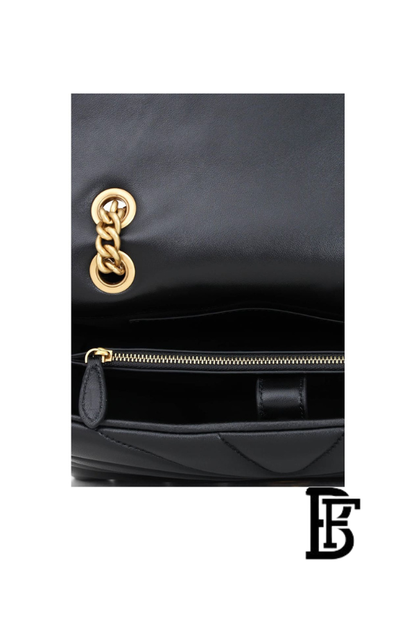 Pinko  Black Leather Women Handbag 100038A1Ex Z99Q  – Elegant Everyday Shoulder Bag image 10