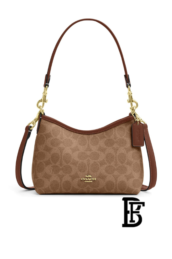 Coach Brown  Women Shoulder Bag Cbh15 – Elegant Everyday Shoulder Bag image 0