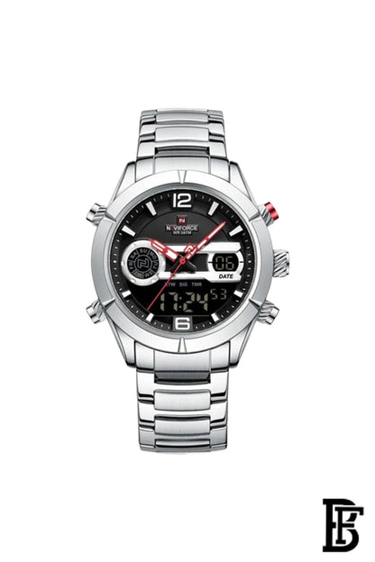 NAVIFORCE NF9232 S/B/S  MEN'S Stainless Steel Analog Wrist Watch image 0