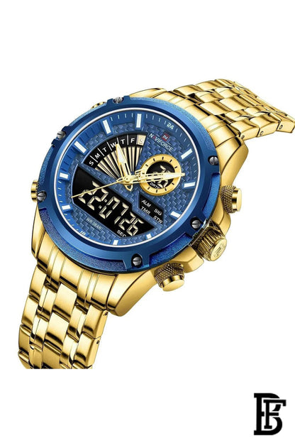 NAVIFORCE NF9205 G/BE      MEN'S Stainless Steel Analog Wrist Watch image 2