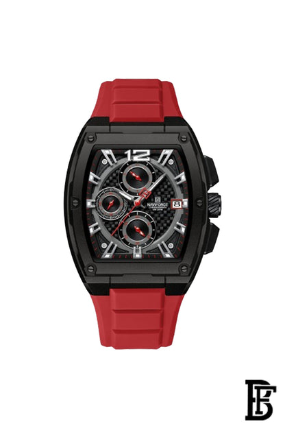 NAVIFORCE NF8050 B/B/R  Men's Watch image 1