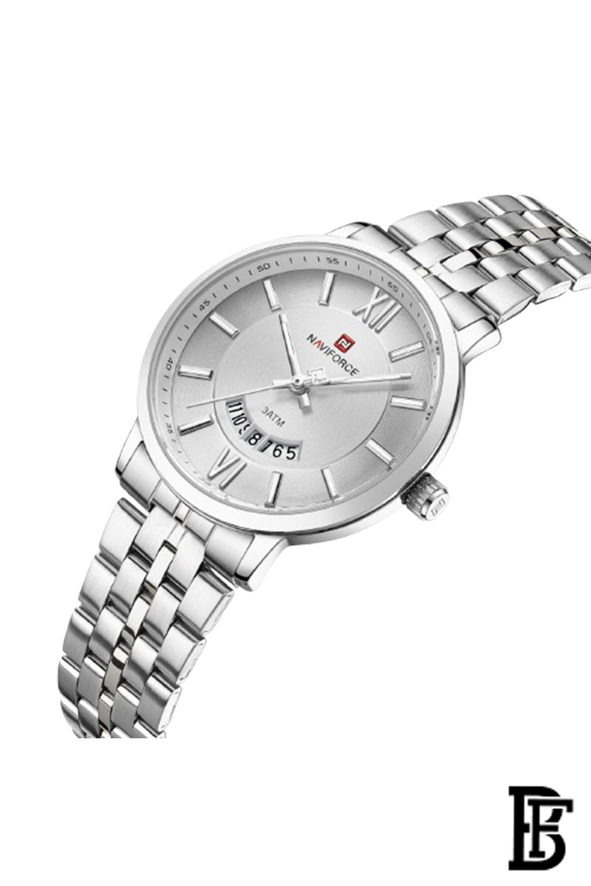 Naviforce NF9238L SWS     Women's Analog Stainless Steel Watch image 2