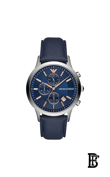 EMPORIO ARMANI Men's Renato Water Resistant Analog Watch AR11216 + Gift perfume Tester 30 ml image 2
