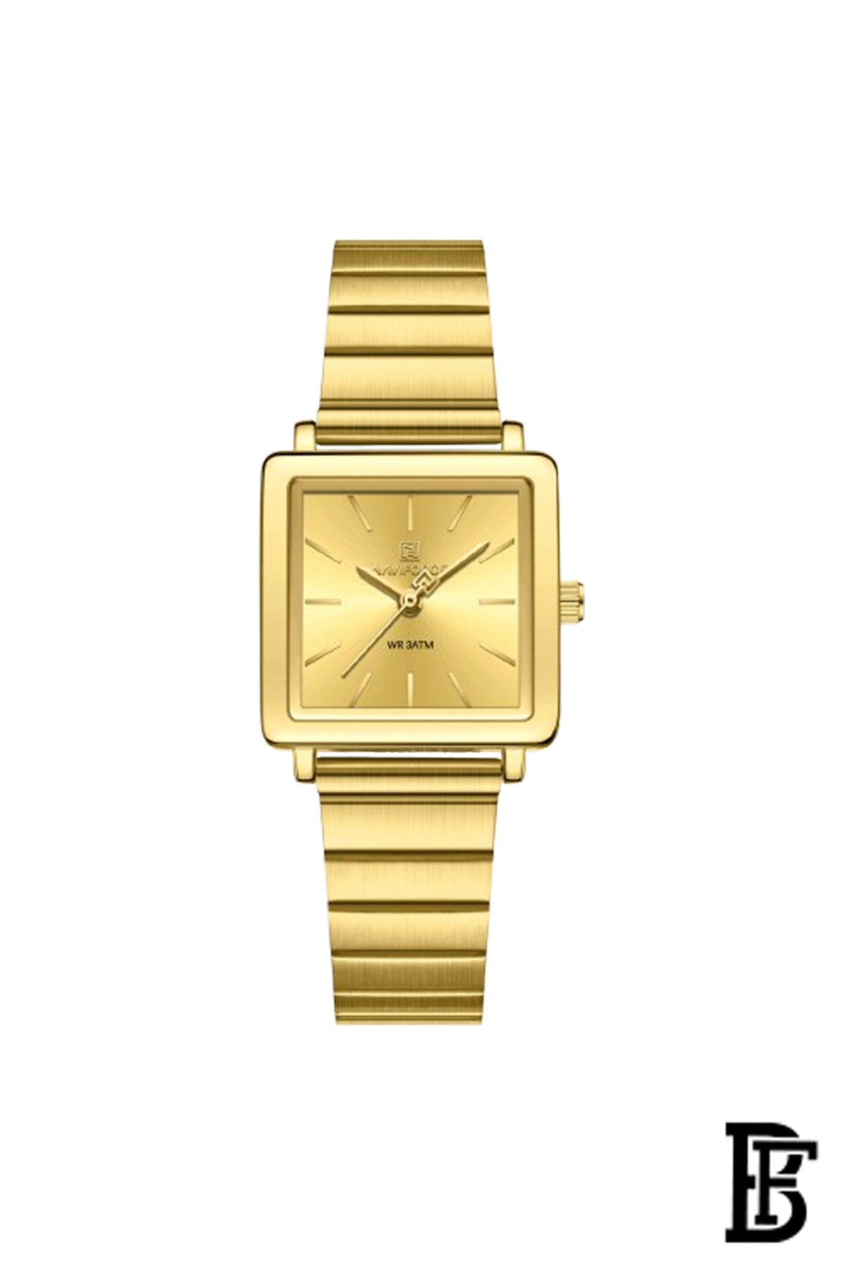 Naviforce NF5048 GGG    Women's Analog Stainless Steel Watch image 1