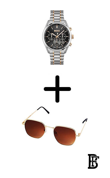 Hugo Boss Watch For Men 1513819  + Sun glasses gift sg18 image 1