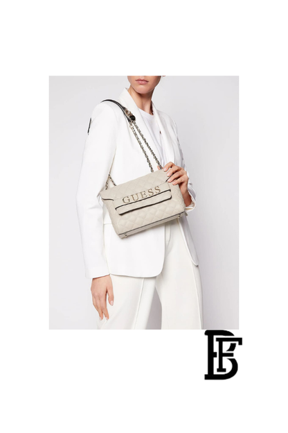 Guess Grey  Women Shoulder Bag Hwvg7970210 Gry  – Elegant Everyday Shoulder Bag image 12