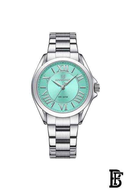 Naviforce NF5037 SBE   Women's Analog Stainless Steel Watch image 1