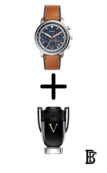 FOSSIL FS5414 Men's Goodwin Chrono Chronograph Watch  + Gift perfume tester 30 ml image 1