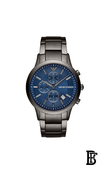 EMPORIO ARMANI Men Metal Chronograph Watch Ar11215 + Gift perfume Tester 30 ml image 2