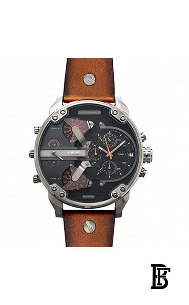 DIESEL Men's Mr.Daddy Water Resistant Chronograph Watch DZ7332 + Gift perfume Tester 30 ml image 2