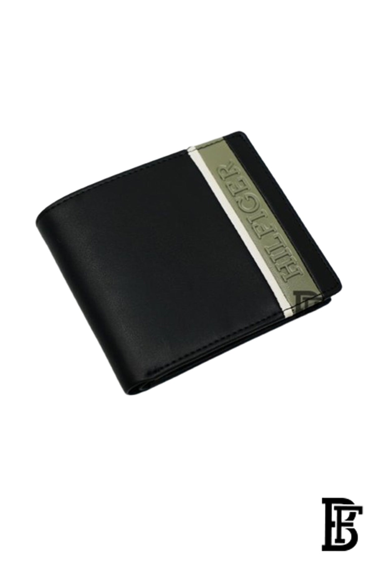 Leather Coin And Credit Card Wallet BLACK- LEATHER image 3